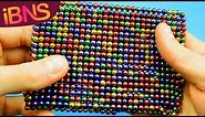 Playing with 1000 mini magnetic balls! (pt. 2, ASMR with 1000 oddly satisfying buckyballs)