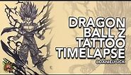 Dragon Ball Z Tattoo Timelapse