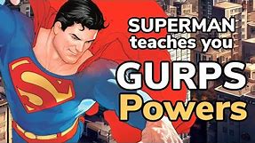 Superman teaches you GURPS Powers (AI)
