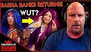 Sasha Banks RETURNS!.. Wearing a Wig? (WWE RAW August 12, 2019 Results & Review!)