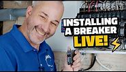How to Install a Breaker In Your Panel | LIVE!