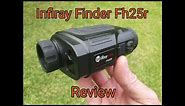 Infiray Finder Fh25r Review. 640 Core, 12 Micron thermal with Laser Rangefinder.