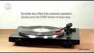 AT-LP3 Overview | Fully Automatic Belt-Drive Turntable