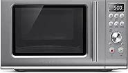 Breville Compact Wave Soft Close Microwave BMO650SIL, Silver