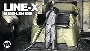 Bedlined Our Jeep JT Gladiator Truck Bed with LINE-X : See How it's Done!
