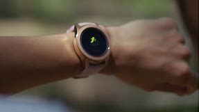 Samsung - Galaxy Watch Smartwatch 42mm Stainless Steel LTE SM-R815UZDAXAR GSM Unlocked - Rose Gold (Renewed)