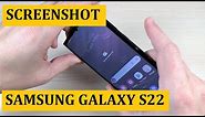 How to SCREENSHOT Samsung Galaxy S22 / S22+ / S22 Ultra - Two ways & the long one!