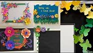 Preschool Bulletin board ideas/Classroom soft board decoration ideas/Notice board decoration ideas
