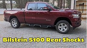 5th Gen RAM 1500 Bilstein 5100 Rear Shocks Install