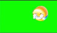 Laughing Emoji Green Screen