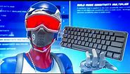 NEW Chapter 5 PC Keyboard & Mouse Settings, Sensitivity + Keybinds In Fortnite!