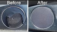 How to Restore Car Speaker Cover in Few Easy Steps