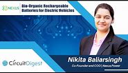 Bio-Organic Rechargeable Batteries for Electric Vehicles | Nexus Power | Nikita Baliarsingh