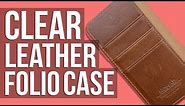 A Clear AND Leather iPhone X Case?! - Nomad Clear Folio Case for iPhone X - Review
