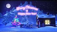 Merry Christmas and Happy New Year Animation Funny