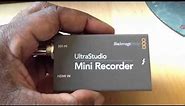 Blackmagic Design Ultrastudio Mini Recorder Review