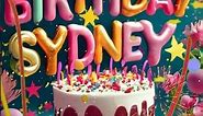 Happy birthday, Sydney! #happybirthday