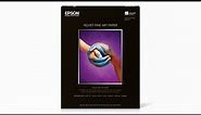 Epson Signature Worthy Velvet Fine Art Paper | Overview
