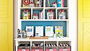 27 Clever Ideas for Organizing Craft Supplies