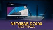 Netgear D7000 Nighthawk Dual-Band AC1900 WiFi VDSL/ADSL Modem Router - NBN Ready