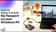 How To Install the WD My Passport Hard Drive on Windows | Western Digital Support
