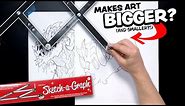 Making Drawings BIGGER or SMALLER - This cheap toy ACTUALLY WORKS!??...