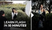 Learn Off-Camera Flash in 10 Minutes!