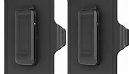 2 Pack Replacement Belt Clip Holster Compatible with OtterBox Defender Series Case for Apple iPhone 11 (6.1")