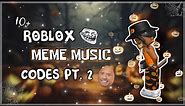 10+ ROBLOX MEME MUSIC CODES // TROLL ROBLOX ID’S PT.2// [WORKING]🔥🎃