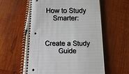 Create a Study Guide