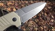 Off Grid Knives Stinger XL Folding Knife, Review - A Very Wide Stabby Blade of 154CM