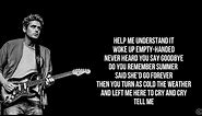 John Mayer - WHY YOU NO LOVE ME (Lyrics)