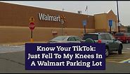 People Are Falling To Their Knees in a Walmart Parking Lot
