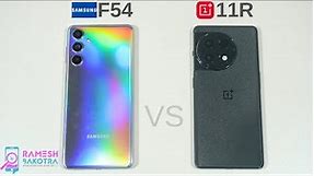 Samsung Galaxy F54 vs OnePlus 11R SpeedTest and Camera Comparison