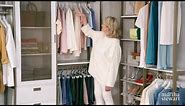Martha’s L-Shape Closet System - Martha Stewart