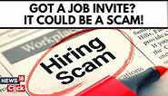 Online Job Scam Warning Signs And How To Avoid Them | Online Job Scams Work From Home |English News