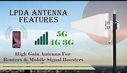 5G High Gain Log Periodic Antenna Setup Installatioon Guide | LPDA Antenna Manufacturer Dealer