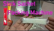 sugar stick sachet packing machine fully automatic & low cost