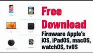 How to Download iPhone 15 Pro Max Firmware iOS iOS 17.1.1 (21B91). Download All Firmware For iPhone