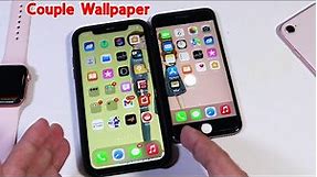 How to Make Couple Wallpaper for iPhone