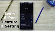 Every S-Pen Feature and Setting - Galaxy Note 10 Series