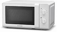 Daewoo KOR6M27R 800W Solo Manual Control 20L Microwave - White