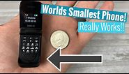 Worlds Smallest Phone - It Actually Works!!