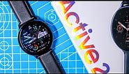 Galaxy Watch Active 2 Black Stainless Steel Unboxing And First Impressions!!
