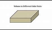 App: Determine a Volume of a Box in Cubic Inches and Cubic Feet