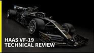 First look at a 2019 F1 car: Haas VF-19 technical analysis