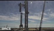 Watch SpaceX de-stack Starship using ‘chopsticks’