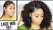 HOW TO APPLY LACE WIG FOR BEGINNERS! - EASY