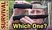 Best Bushcraft Knife? - Mora Garberg Carbon vs Stainless