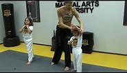 Martial Arts for Kids - First Self Defense Lesson (Krav Maga)